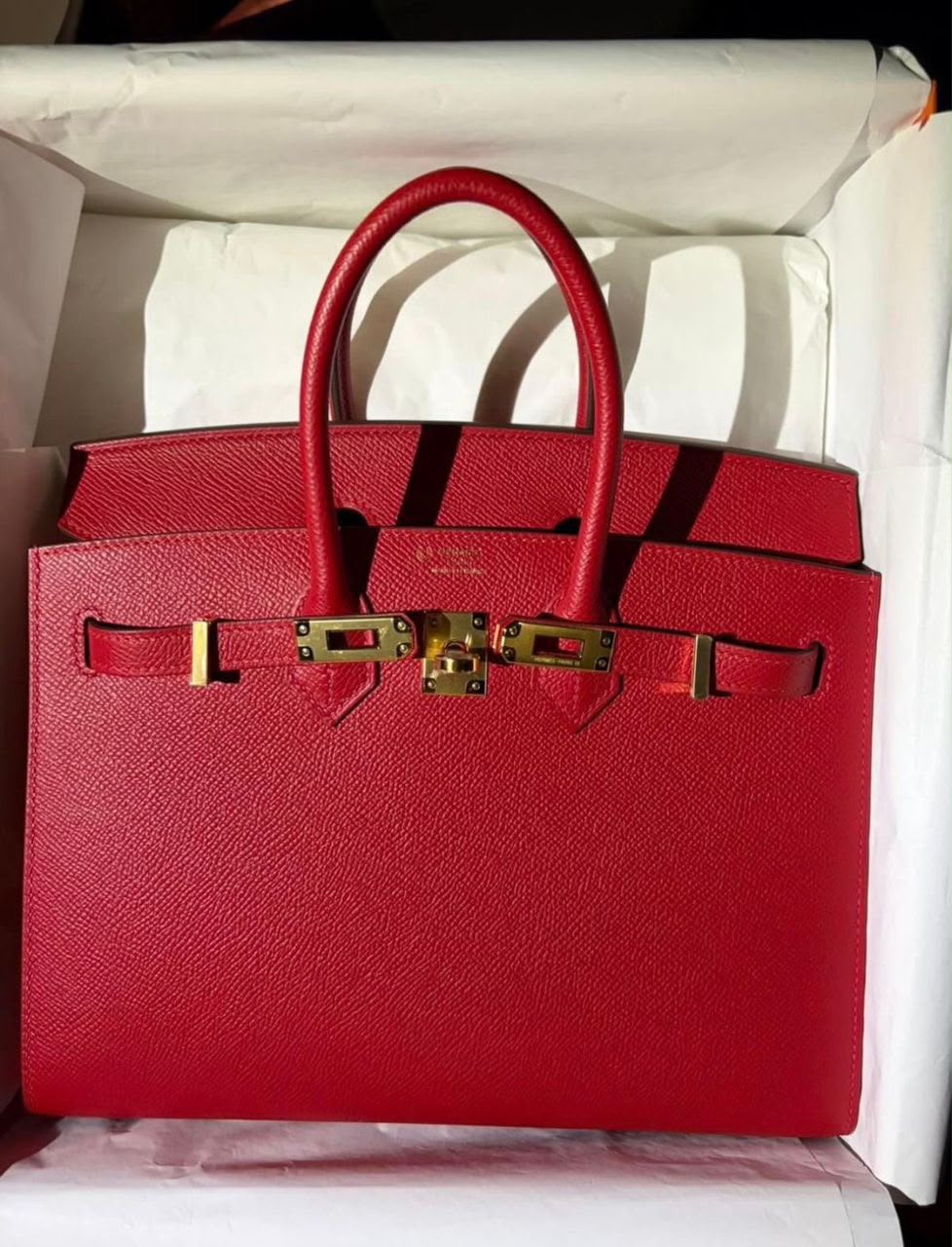 Hermès Birkin 30 Togo Leather Handbag