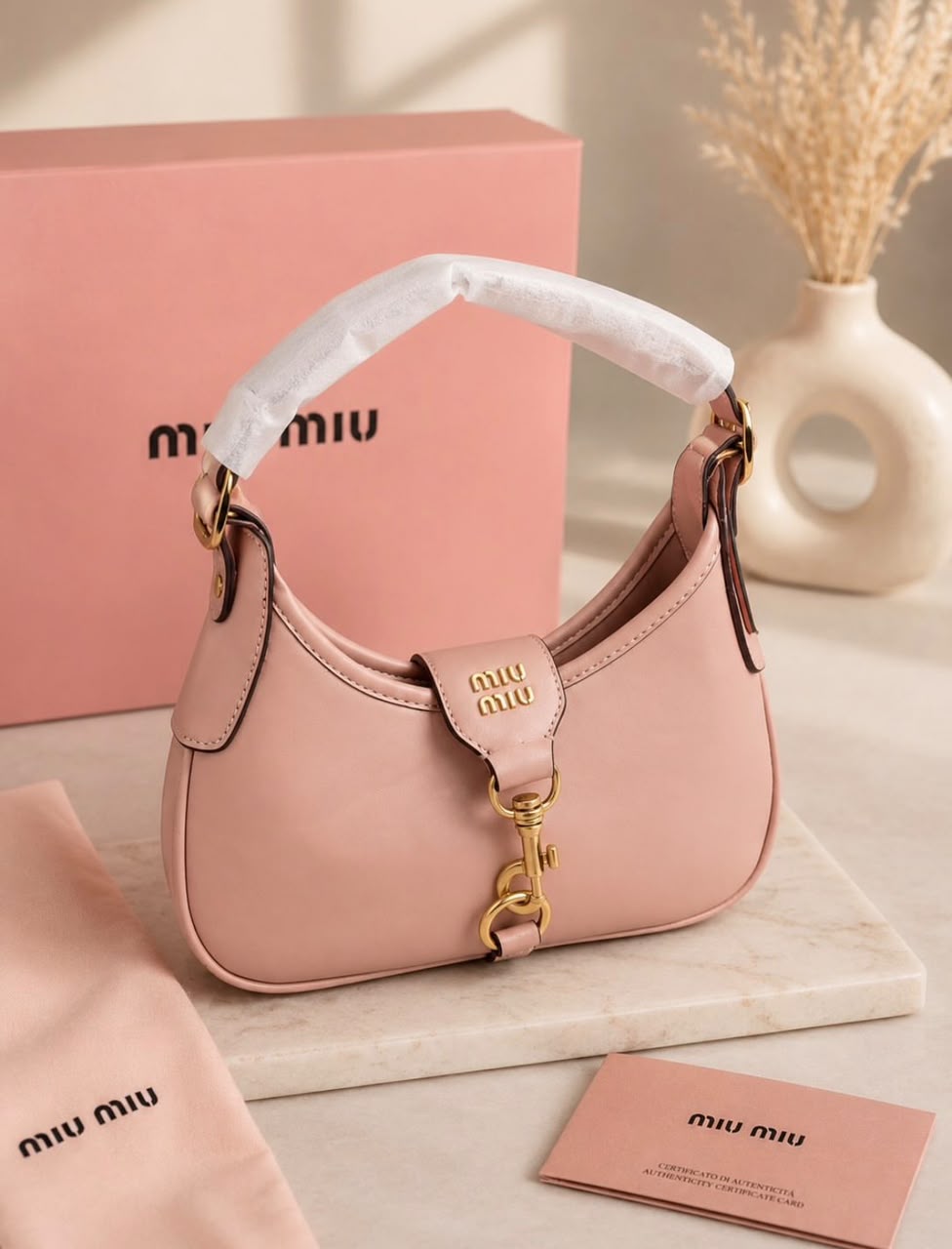 Miu Miu Leather Shoulder Bag