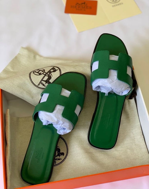 Hermès Oran Leather Sandals