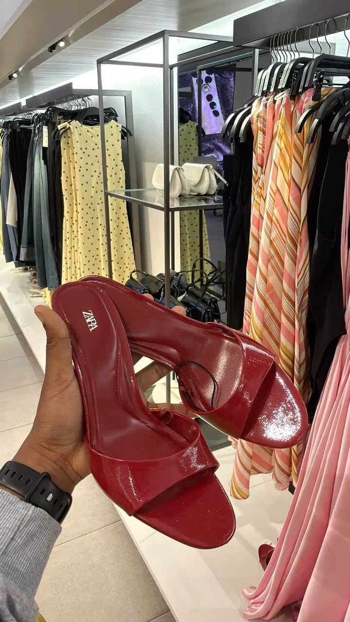 Zara Minimalist Mule Heels