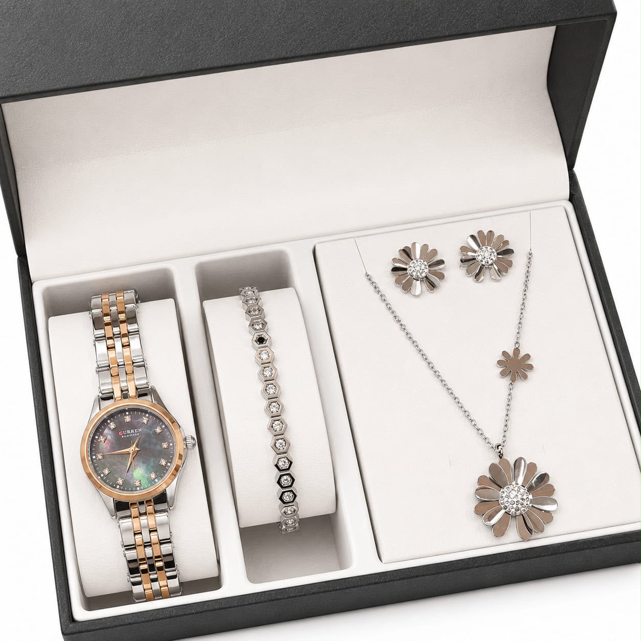 Luxury Women’s 4-Piece Jewelry Gift Set