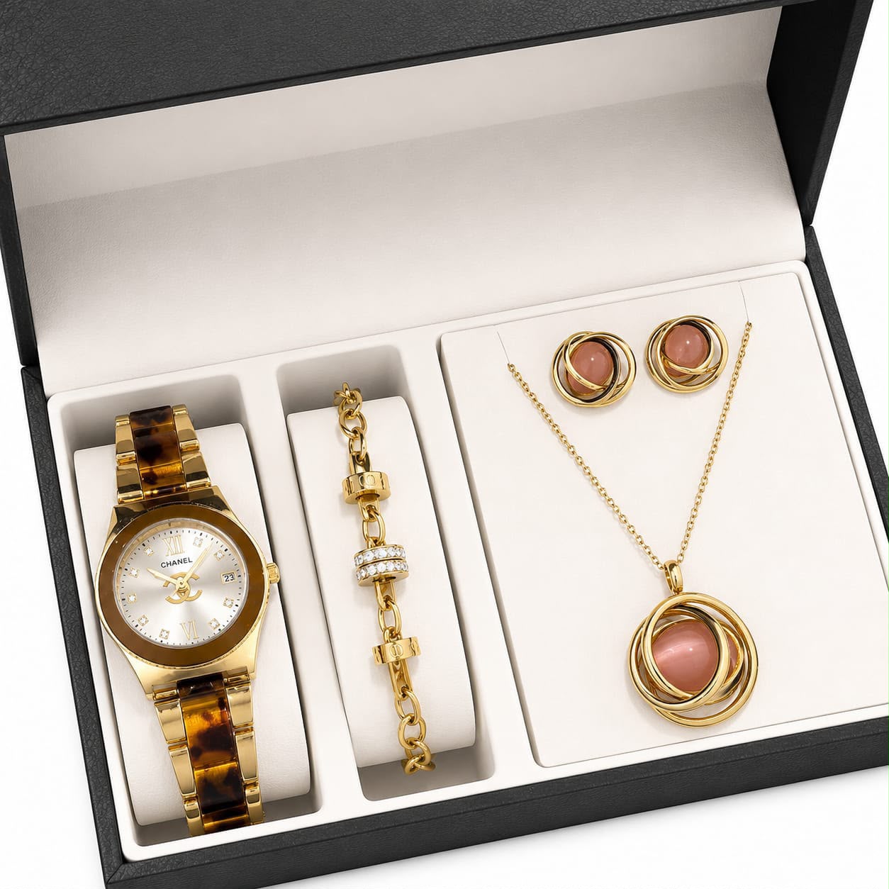 Luxury Women’s 4-Piece Jewelry Gift Set