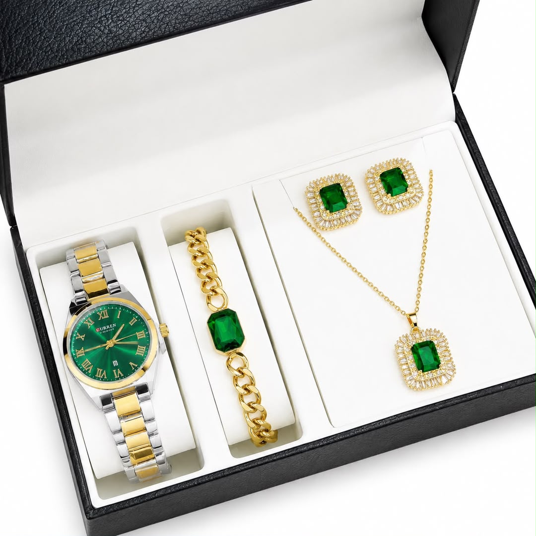 Luxury Women’s 4-Piece Jewelry Gift Set
