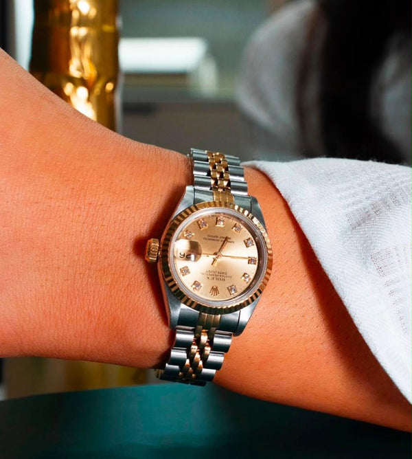 Authentic Rolex Lady-Datejust 31 – Oystersteel & Yellow Gold